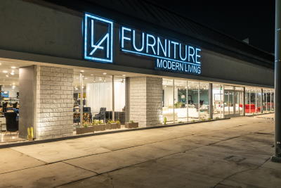 la furniture store woodland hills exterior
